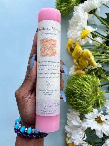'Manifest A Miracle' Intention Candle