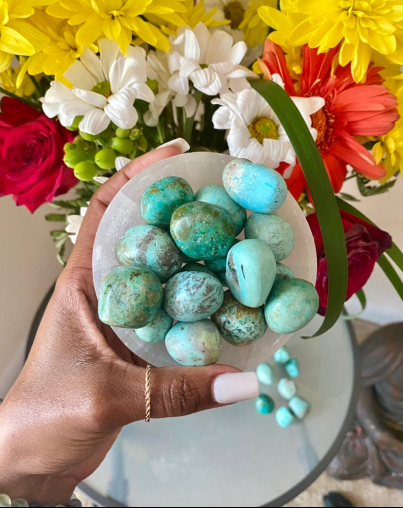 Natural Turquoise (Peru) - Tumbled