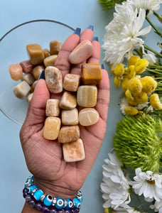 Yellow Quartz is energizing and welcomes creativity and joy. It is associated with the Solar Plexus Chakra, which heals that energy center to increase self-confidence, self-worth, and sense of personal power. Yellow Quartz uplifts, strengthens, and revitalizes our energy.