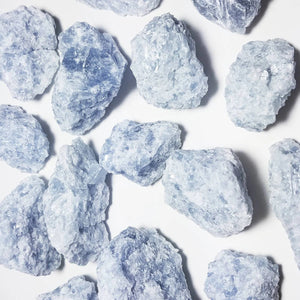Bulk Rough Blue Calcite