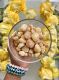 Yellow aventurine helps to boost self-esteem and confidence. It reassures you when you doubt yourself and helps you move towards being more decisive in decision-making. It is associated with the solar plexus chakra and improves overall feelings of self-worth. Shop: tumbled Yellow Aventurine. 