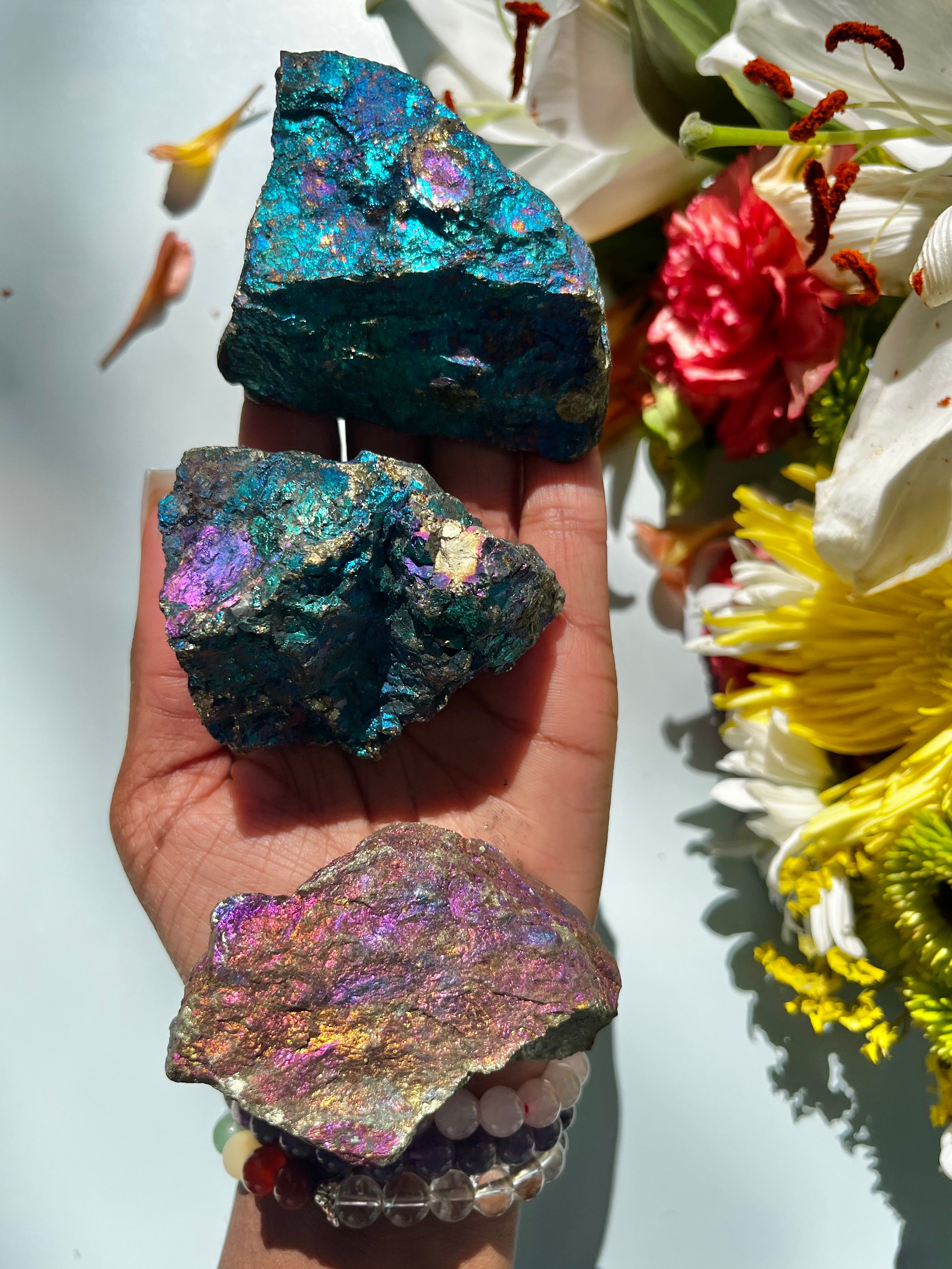 Peacock Ore - Raw
