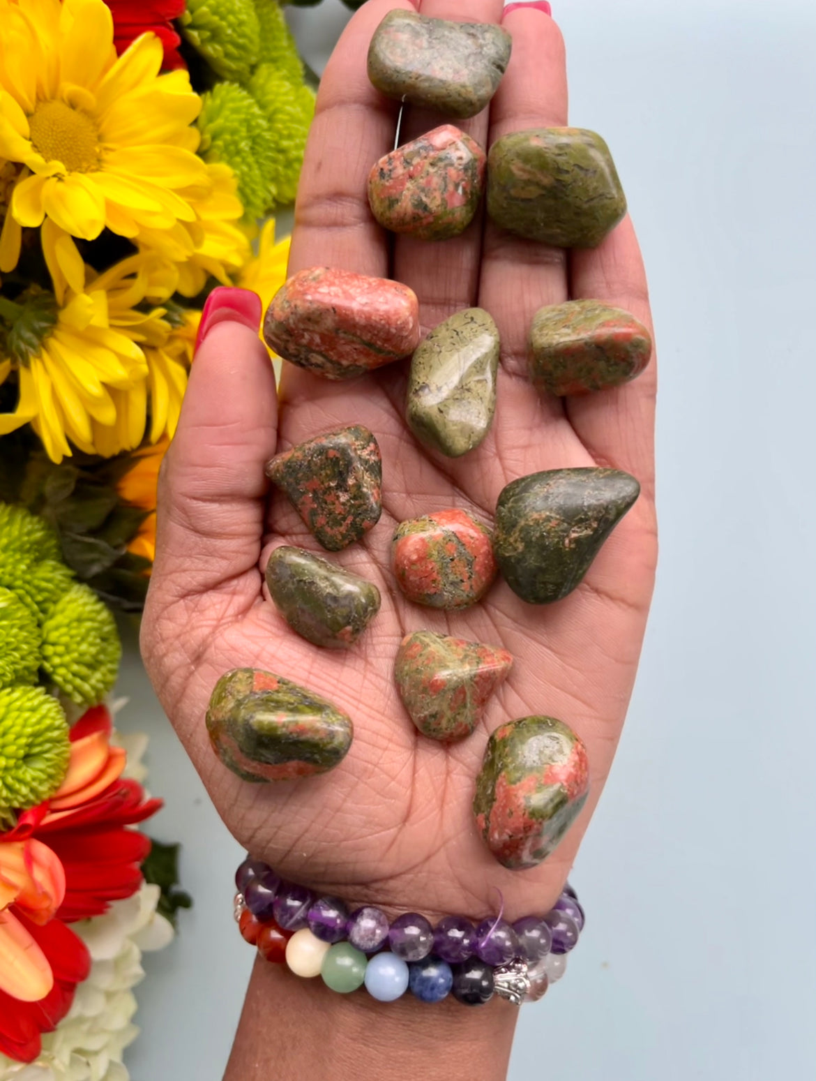 Unakite - Tumbled