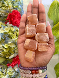 Honey Calcite - Tumbled