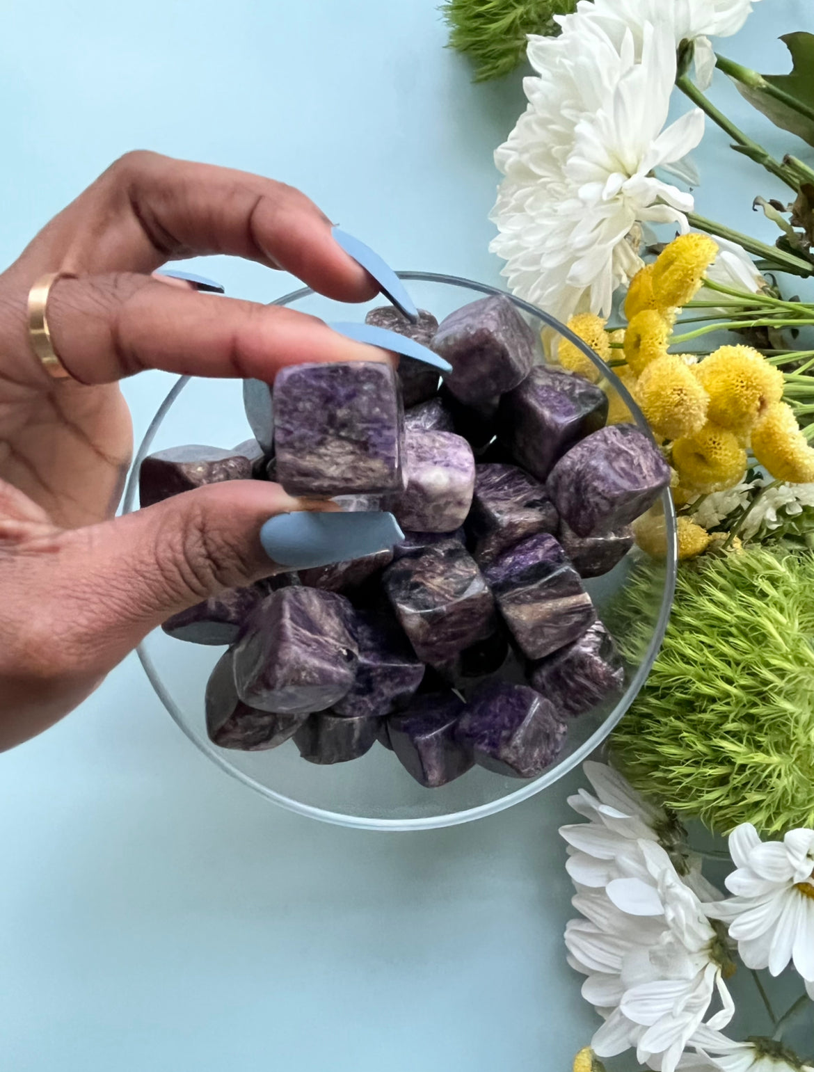 Charoite - Cubed