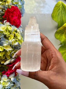 Selenite Tower - 3-4 inches