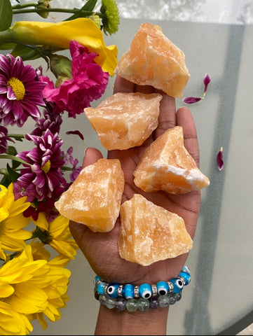 Orange Calcite - Rough (Large)