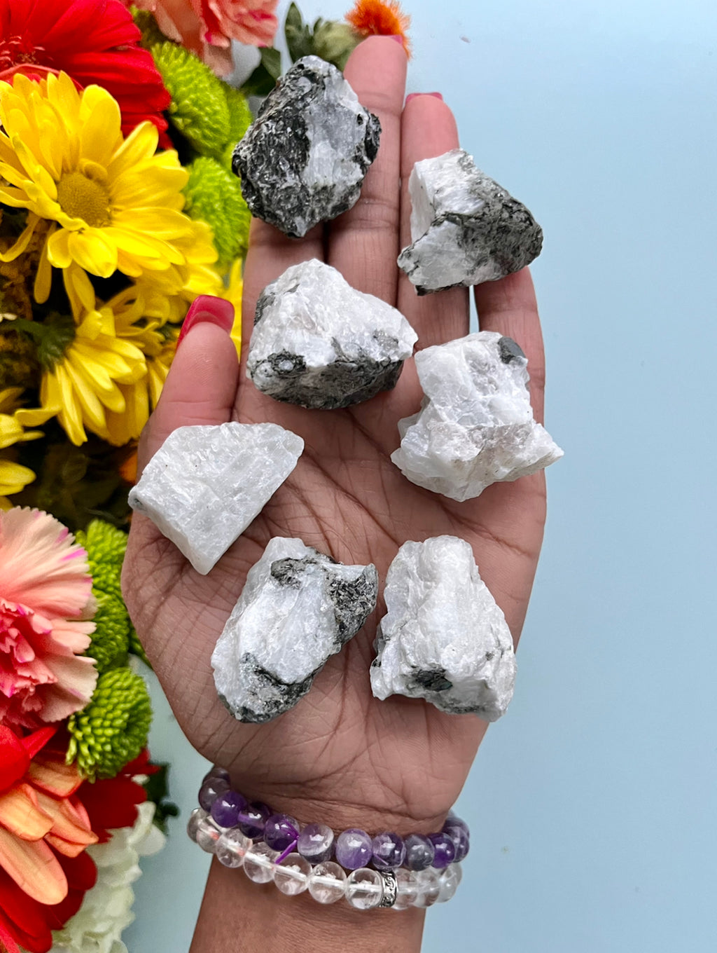 Rainbow Moonstone (India) - Raw