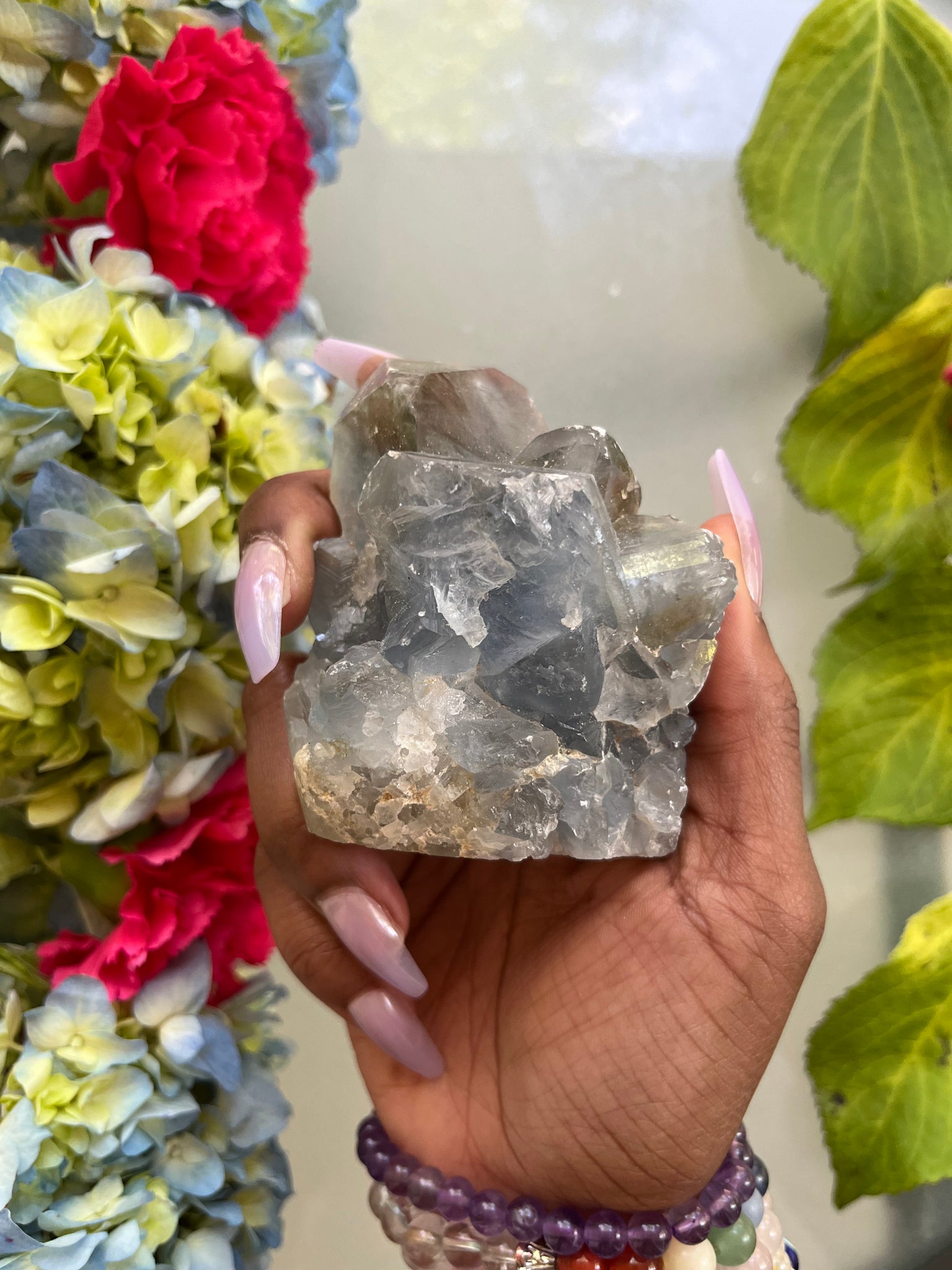 Celestite Cluster